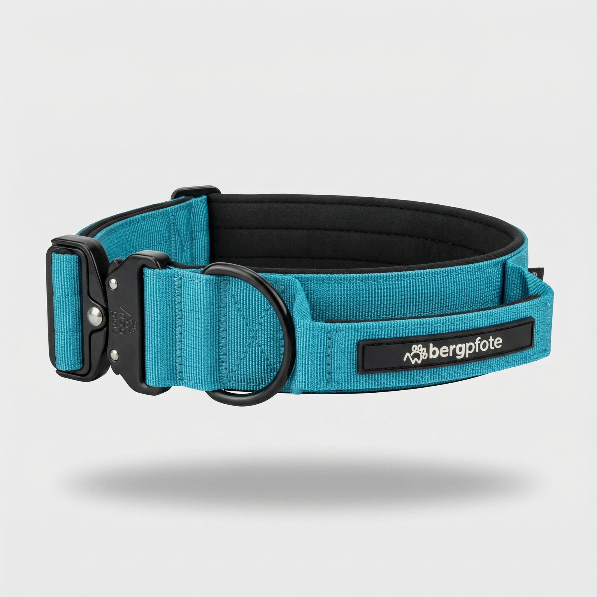 Control Halsband - Blau (mit Griff)